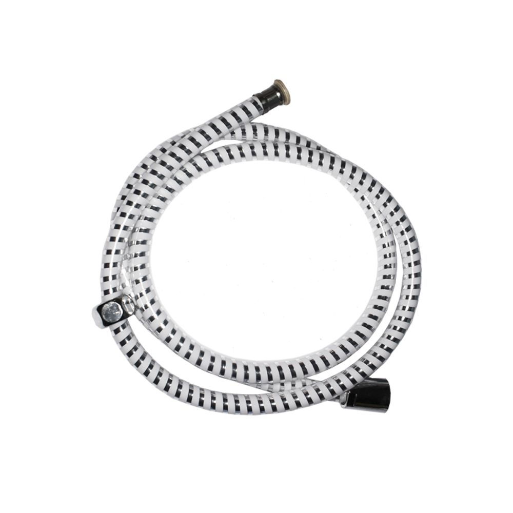 FLEXO DE DUCHA BLANCO/CROMO 1,5 m