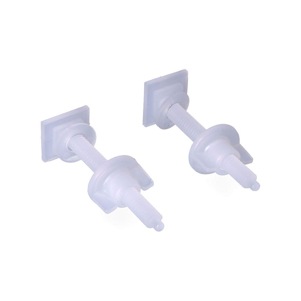 JUEGO DE TORNILLOS PARA TAPA WC 9 cm