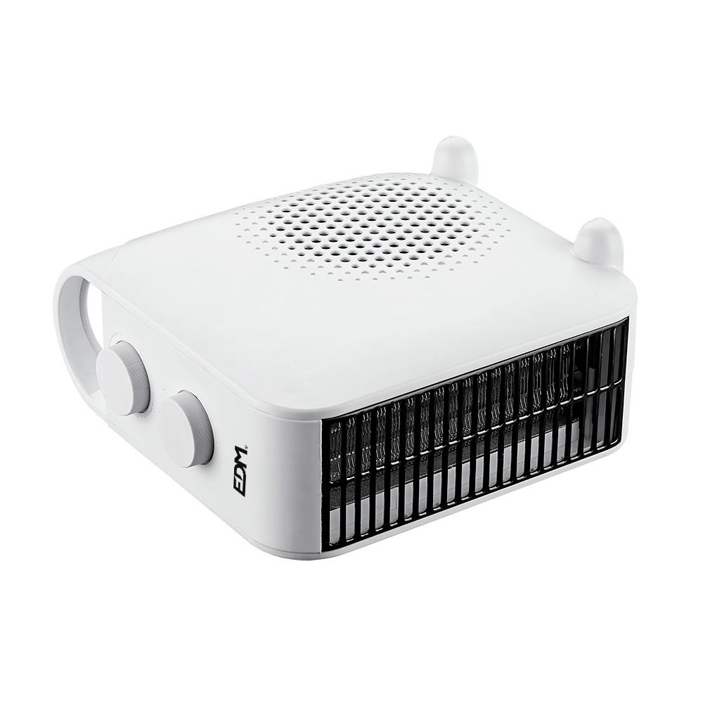 CALEFACTOR COMPACTO VERTICAL/HORIZONTAL 1.000 – 2.000 W BLANCO