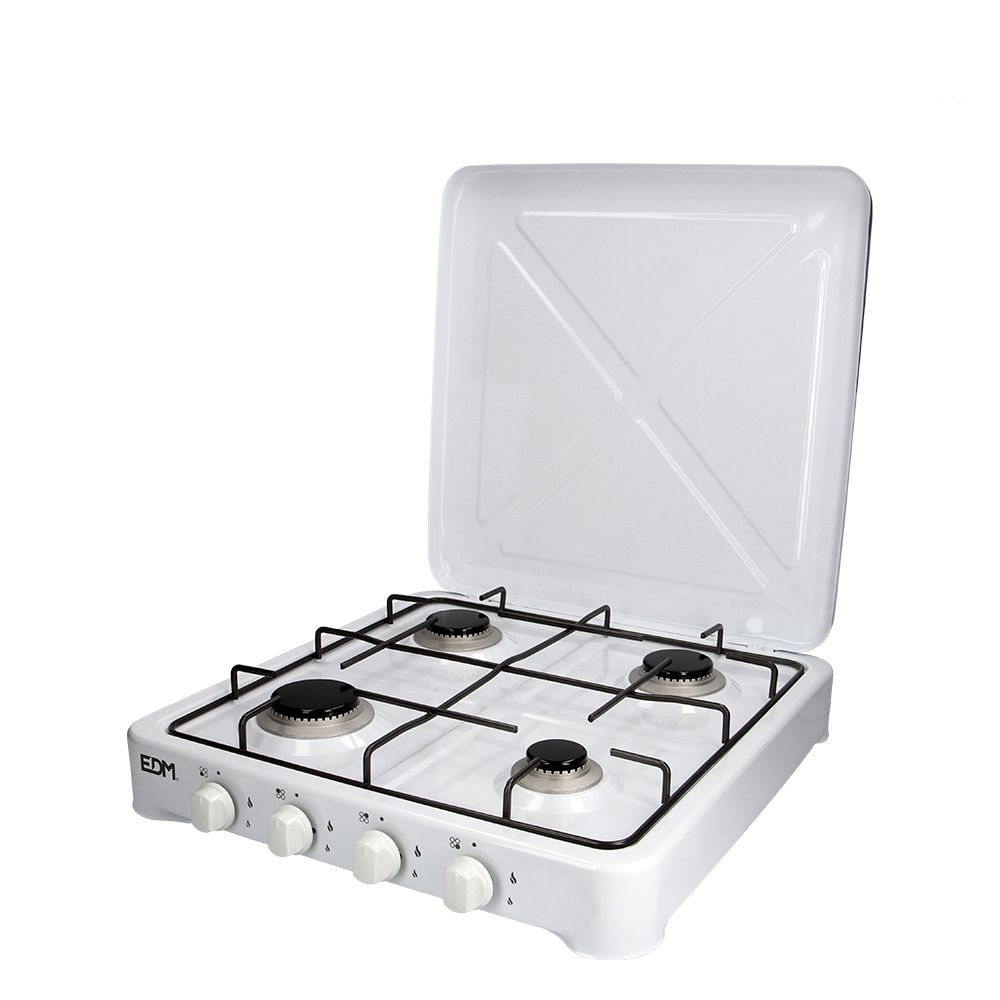COCINA DE GAS ESMALTADA 4 FUEGOS