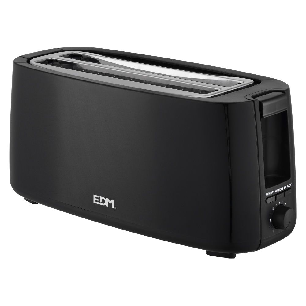 TOSTADORA DOBLE RANURA LARGA BLACK DESIGN, 1400 W