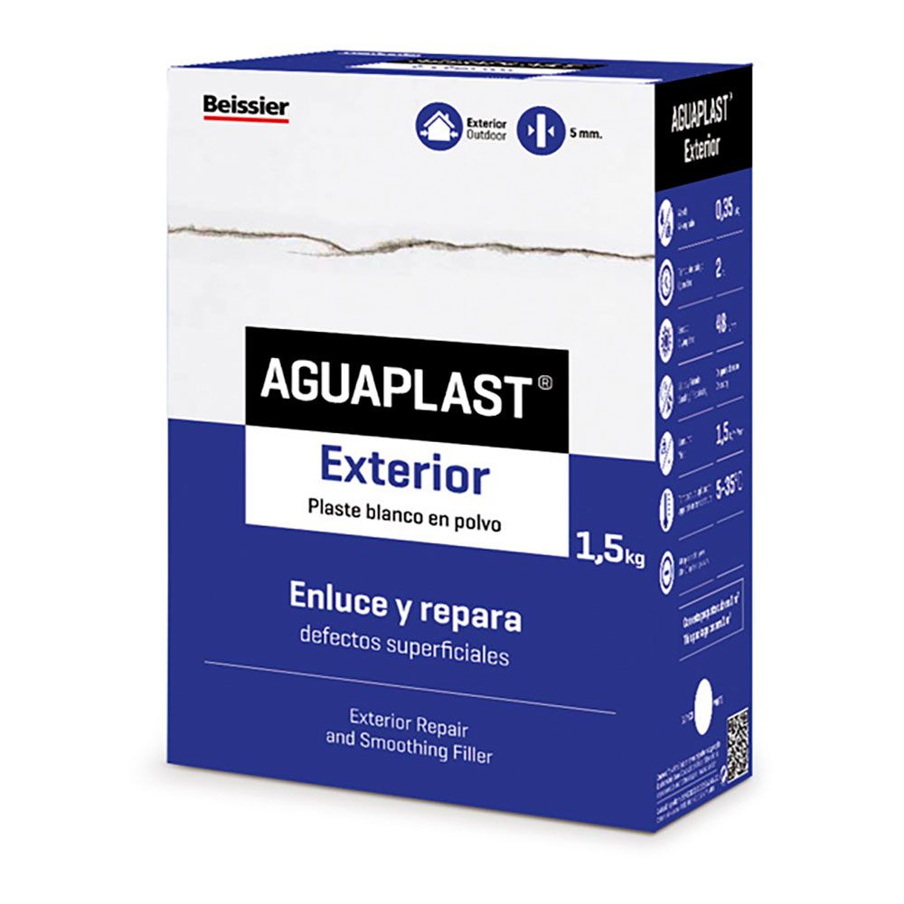 PLASTE PARA  EXTERIOR 1,5 kg