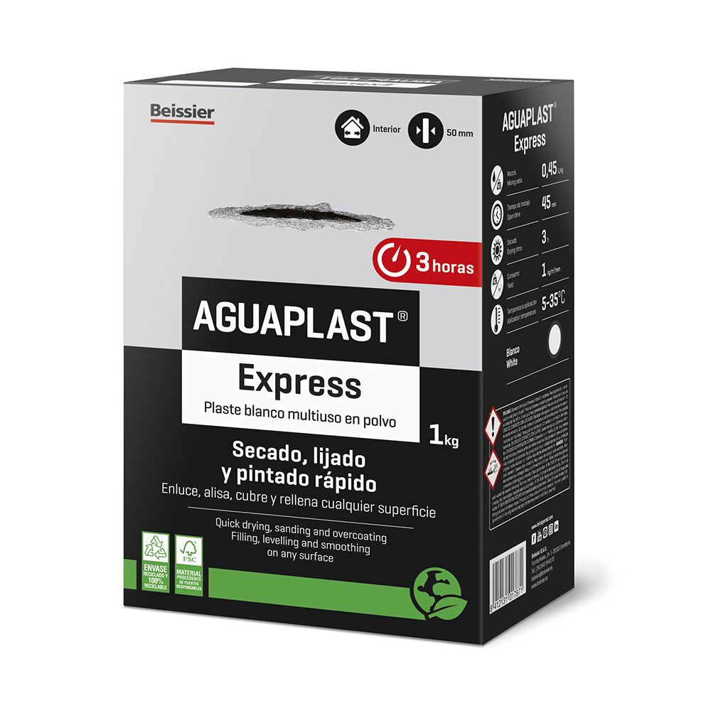 PLASTE EN POLVO EXPRESS 1 kg