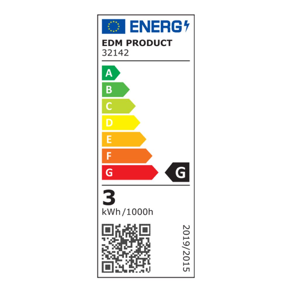 APLIQUE LED OVALADO 3 W 60 lm 4000 K LUZ DIA IP54 12 x 12 x 6 cm - Imagen 5