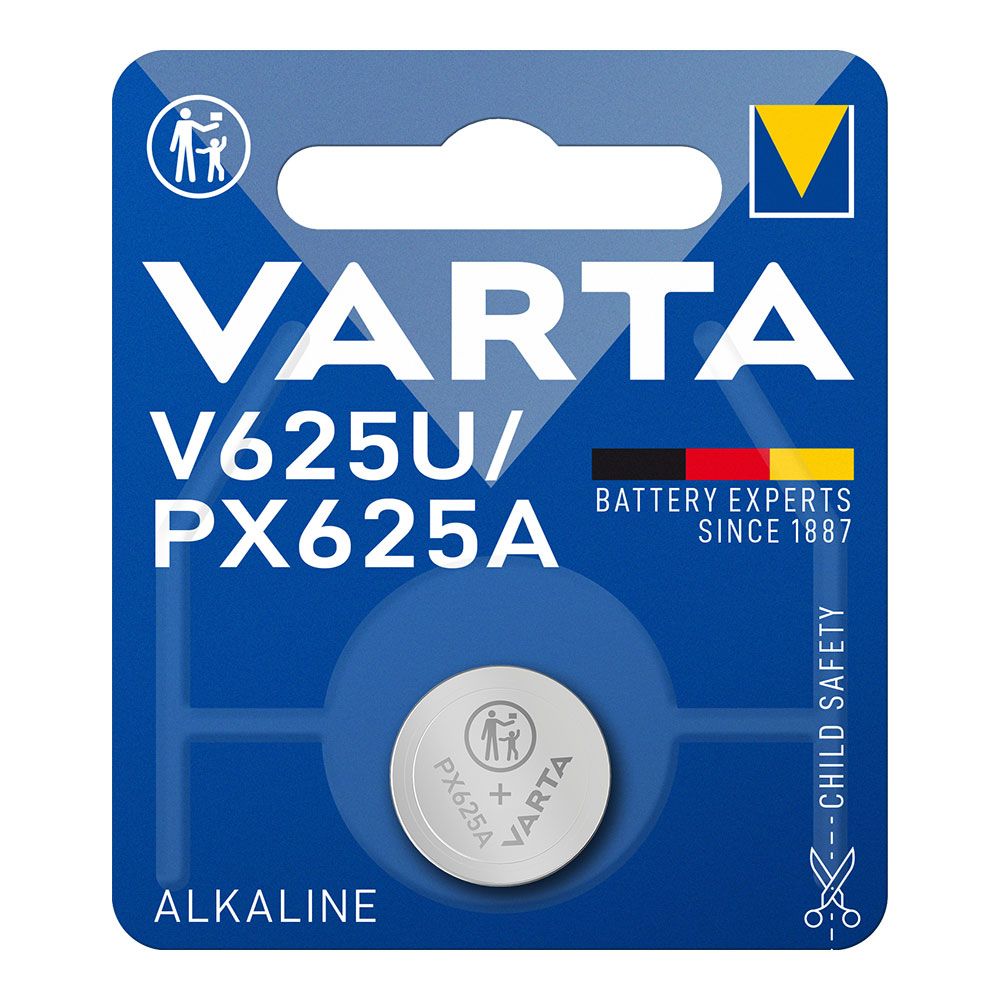 MICRO PILA DE BOTÓN ALCALINA LR9 – V625U 1,5 V Ø16,0 x 6,2 mm BLISTER