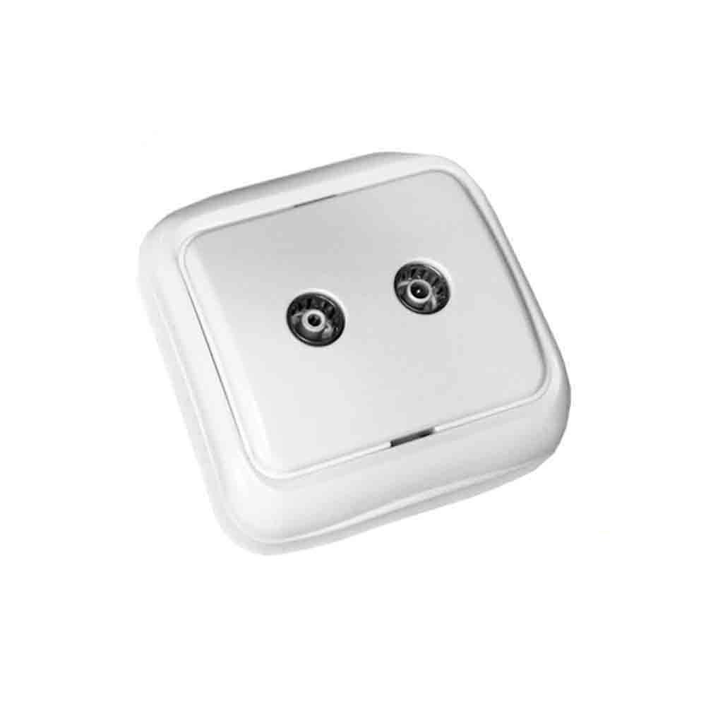 BASE TV Y RADIO SUPERFICIE «SERIE SPA» 77 x 77 x 30 mm