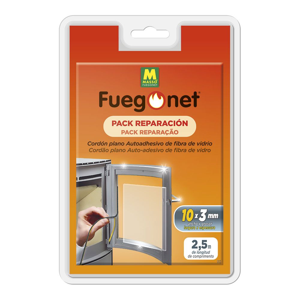 CORDÓN PLANO AUTOADHESIVO, 10 x 3 mm x 2,5 m