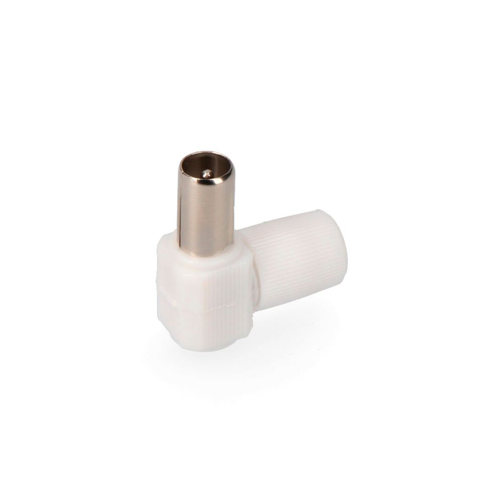 CLAVIJA TV ACODADA 9,5mm. ENVASADA EDM