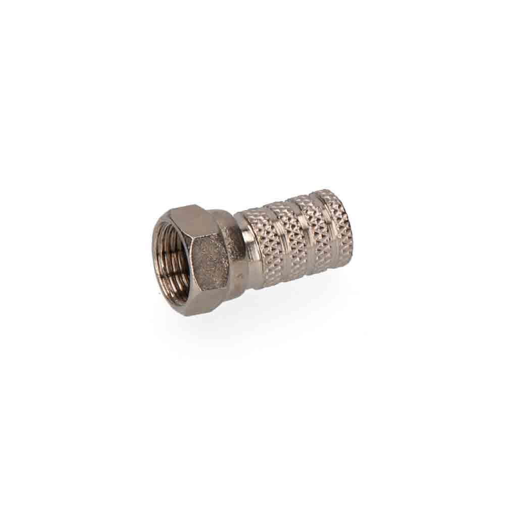 CONECTOR «F» PARABOLICA METALICO EDM ENVASADO